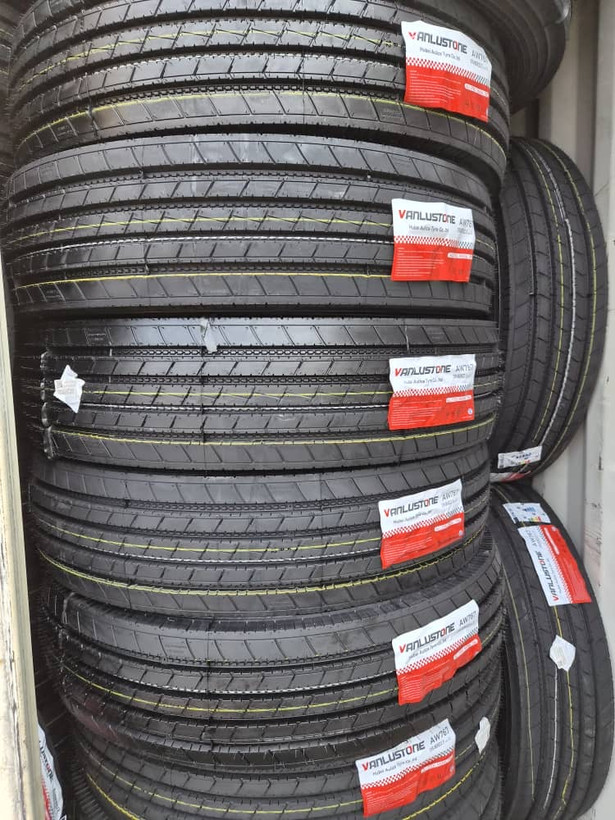 لاستیک ونلوستون VANLUSTONE مدل AW767 سایز 315/80R22.5 (گل جلو)